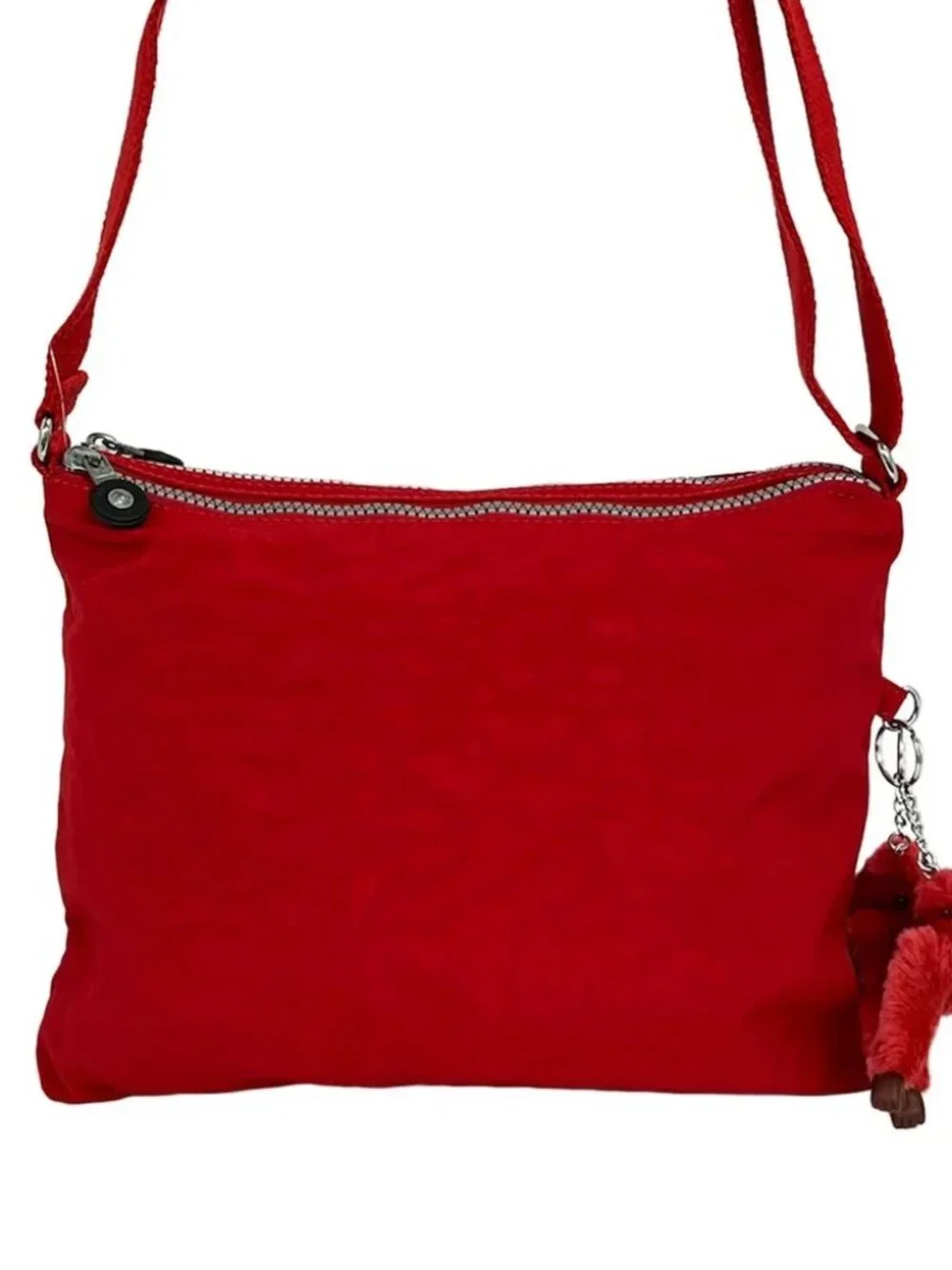 Kipling Red Nylon Shoulder Bag